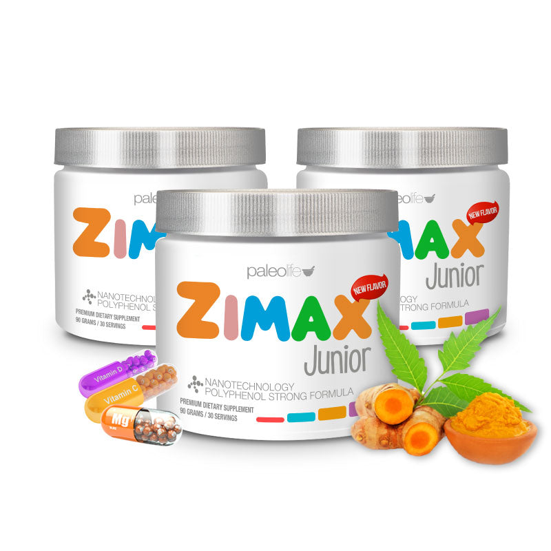 Zimax Junior  ¡ANTIOXIDANTE NATURAL NUEVO SABOR! 3 MESES DE ANTIOXIDANTES - Cusifit