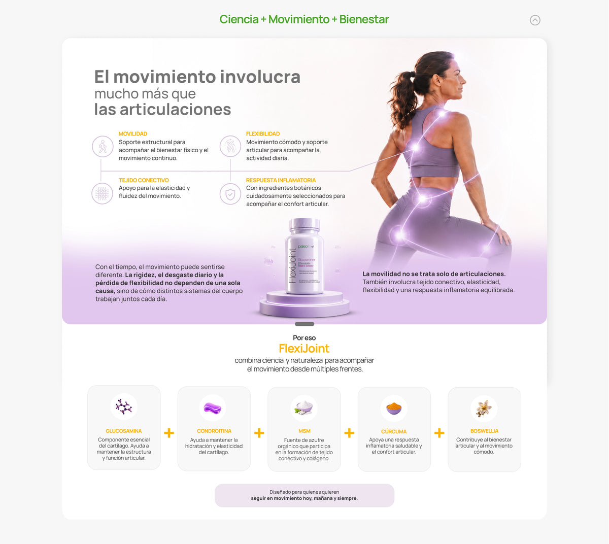 Información del suplemento