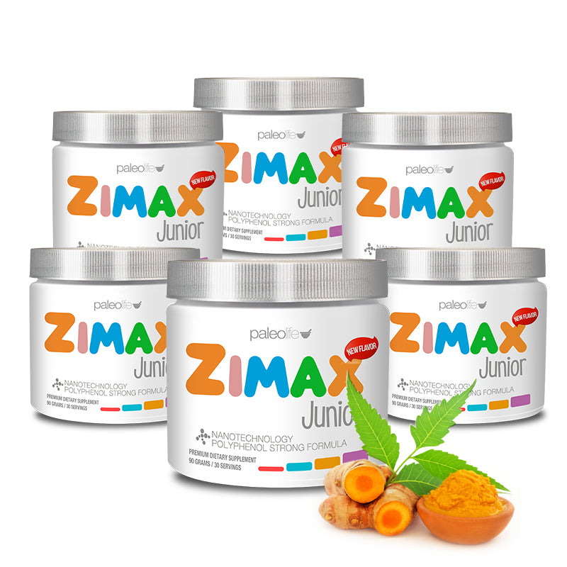 Zimax Junior  ¡ANTIOXIDANTE NATURAL NUEVO SABOR! 6 MESES DE ANTIOXIDANTES