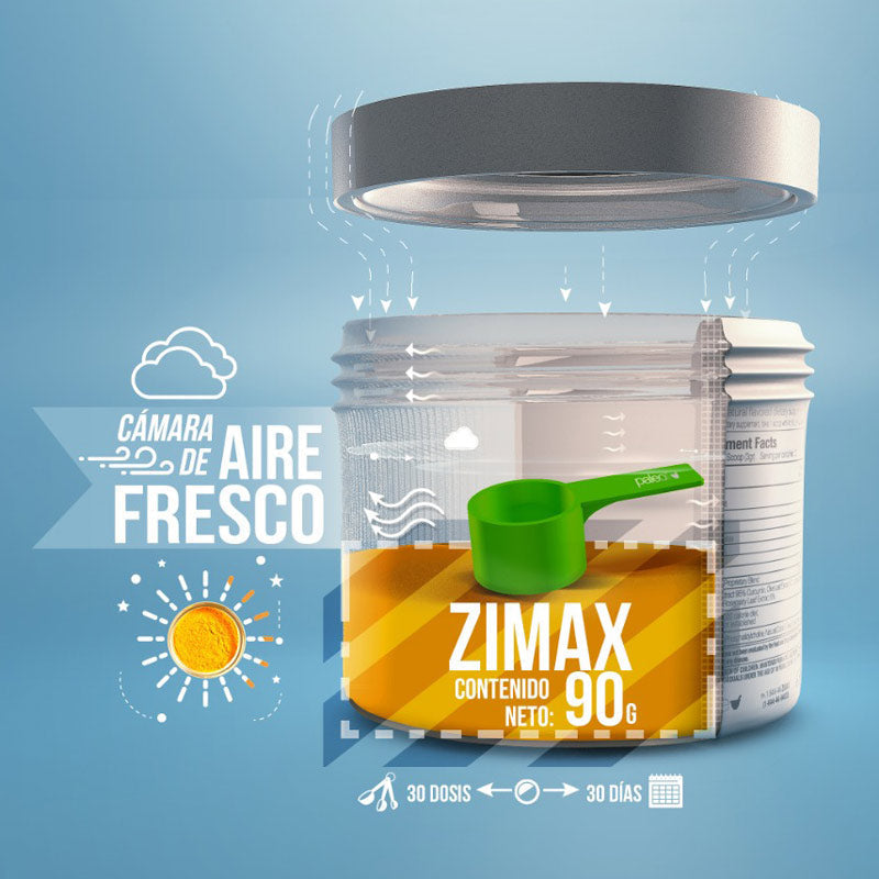 ZIMAX® Antioxidante envase - 1 Pack - 30 días - WA